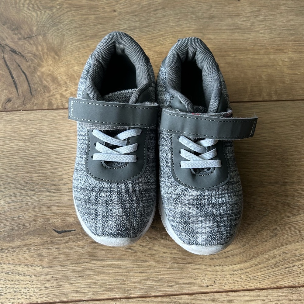 Gray Gerber toddler girl shoes